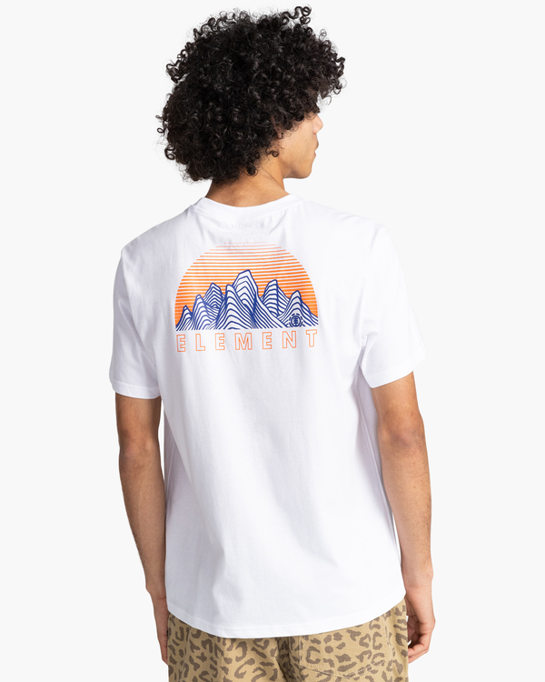 5 Hollis - Camiseta de manga corta para Hombre Blanco C1SSN3ELP2 Element