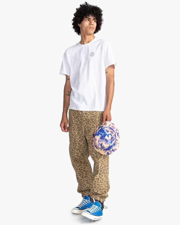 4 Hollis - Camiseta de manga corta para Hombre Blanco C1SSN3ELP2 Element