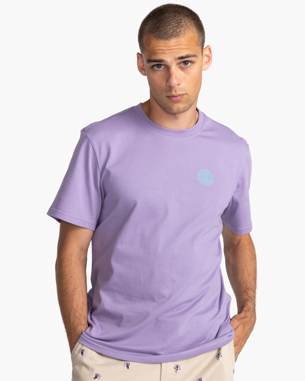 2 Hollis - Short Sleeve T-Shirt for Men Purple C1SSN3ELP2 Element