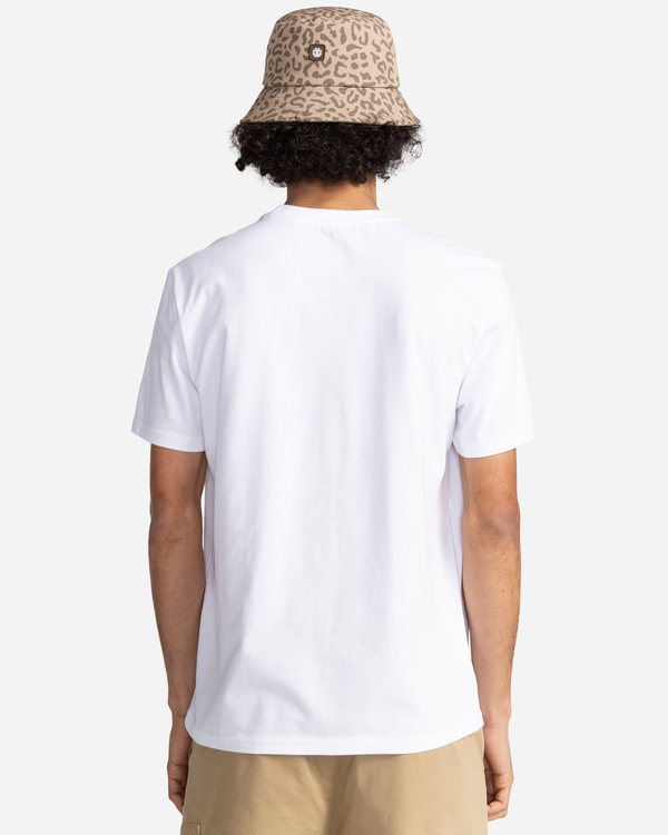 4 Palazzo - Short Sleeve T-Shirt for Men White C1SSN4ELP2 Element