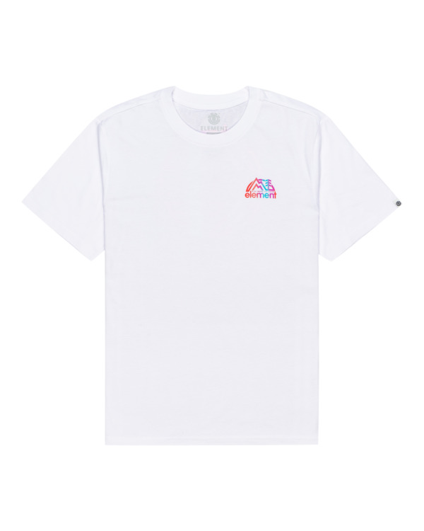 0 Burkett - T-shirt manches courtes pour Homme Blanc C1SSN5ELP2 Element