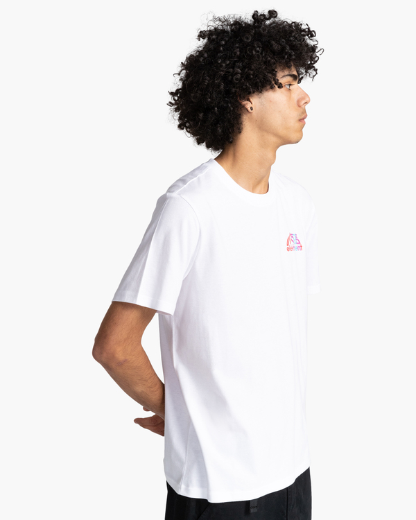 3 Burkett - T-shirt manches courtes pour Homme Blanc C1SSN5ELP2 Element