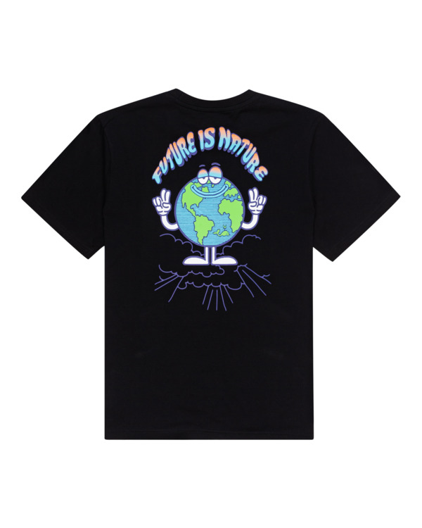 1 Renard - T-shirt manches courtes pour Homme Noir C1SSN7ELP2 Element