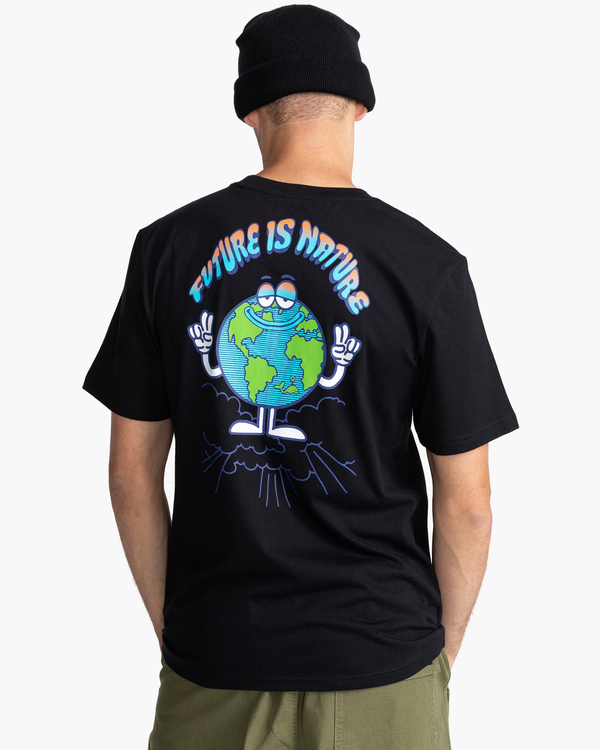 5 Renard - T-shirt manches courtes pour Homme Noir C1SSN7ELP2 Element