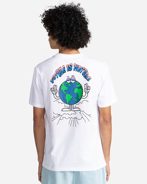 5 Renard - T-shirt manches courtes pour Homme Blanc C1SSN7ELP2 Element