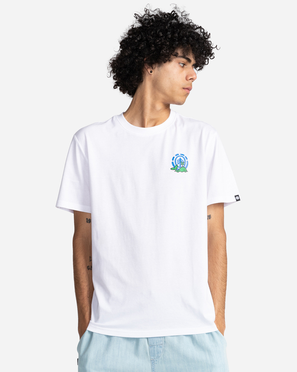 2 Renard - T-shirt manches courtes pour Homme Blanc C1SSN7ELP2 Element
