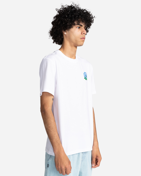 3 Renard - T-shirt manches courtes pour Homme Blanc C1SSN7ELP2 Element