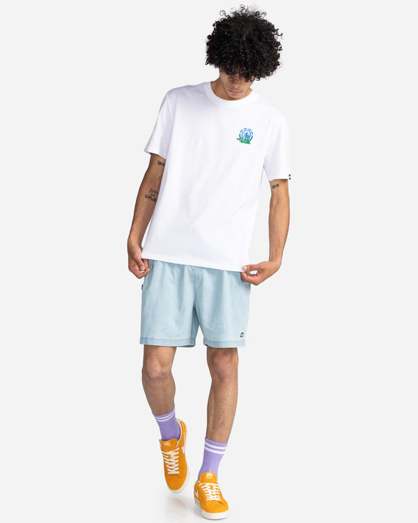 4 Renard - T-shirt manches courtes pour Homme Blanc C1SSN7ELP2 Element