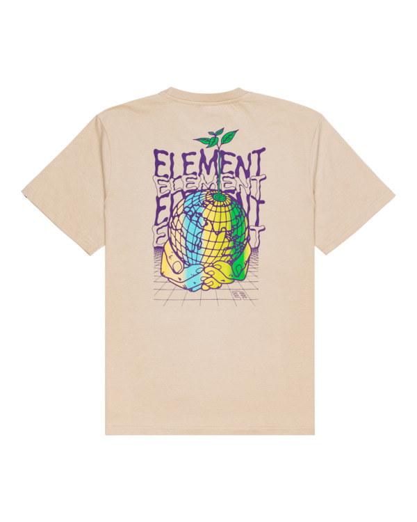 1 Groman - T-shirt manches courtes pour Homme Rouge C1SSO1ELP2 Element