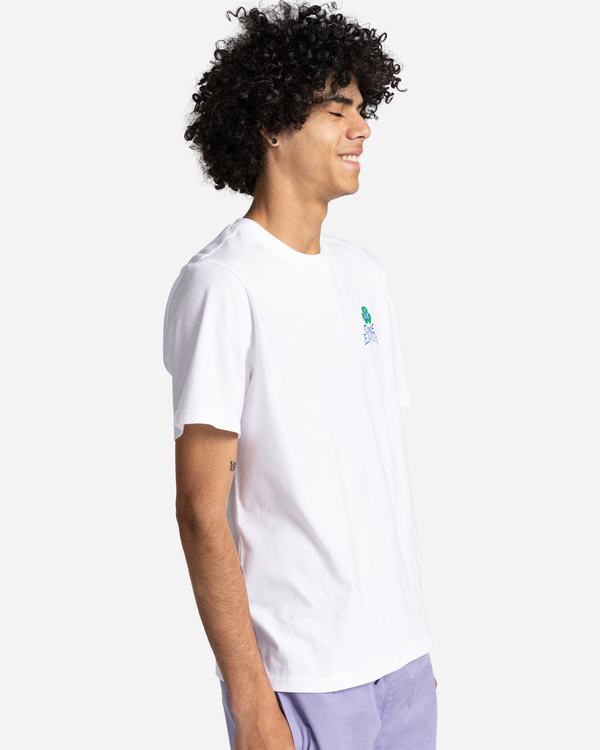 3 Groman - Short Sleeve T-Shirt for Men White C1SSO1ELP2 Element