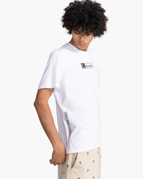 1 Video nasties - Camiseta de manga corta para Hombre Blanco C1SSO2ELP2 Element