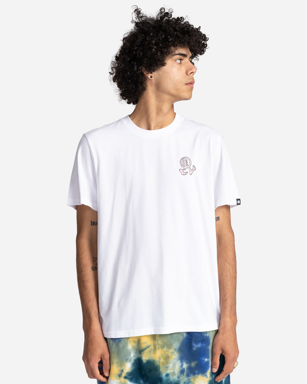 2 Walker - Short Sleeve T-Shirt for Men White C1SSO5ELP2 Element