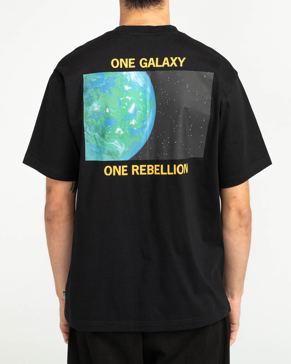 9 STAR WARS&trade; x Element Galaxy - Short Sleeve T-Shirt for Men Black C1SSP7ELP2 Element