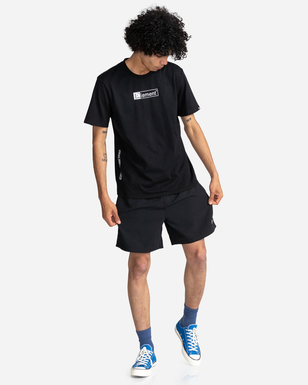 5 Canyon 18" - Hybrid Shorts for Men Black C1WKC3ELP2 Element