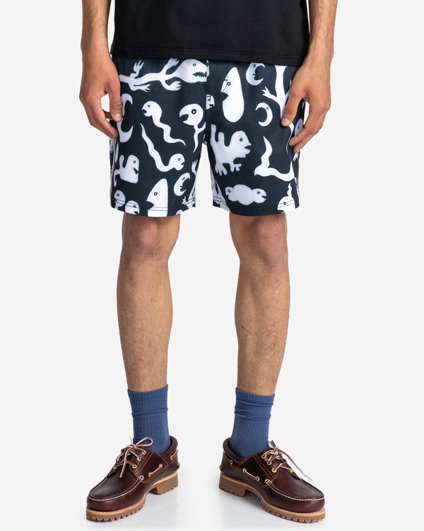 1 Sascha Daley - Canyon Flex 18" - Short hybride pour Homme Noir C1WKC5ELP2 Element