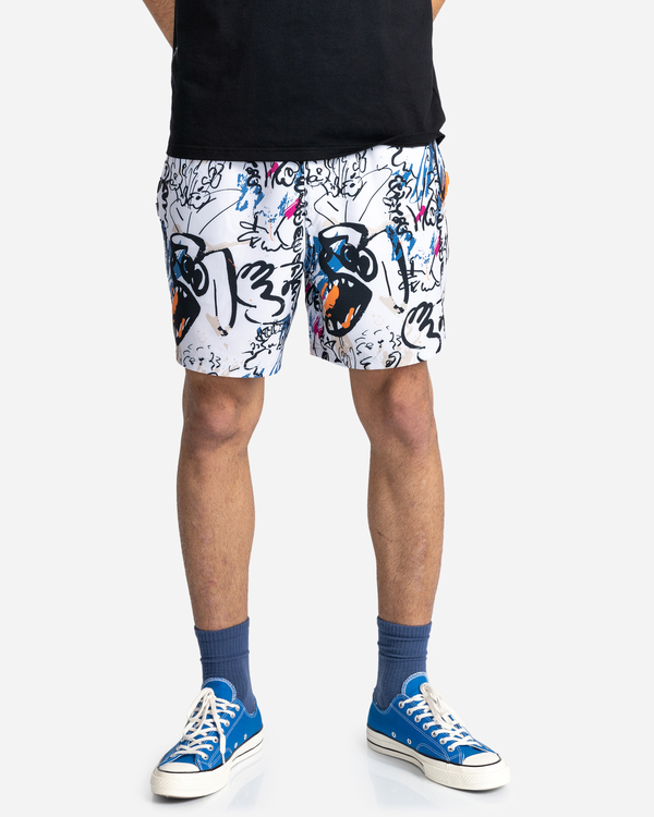 1 Clara Knör - Canyon Flex 18" - Hybridshorts für Männer Weiss C1WKC5ELP2 Element