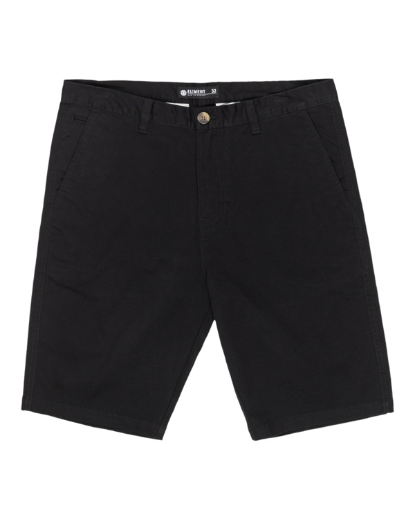 0 Howland Classic - Chino-Shorts für Männer Schwarz C1WKD1ELP2 Element