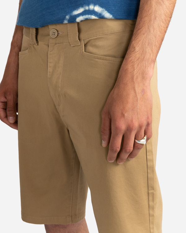 4 Sawyer - Short chino pour Homme Beige C1WKD2ELP2 Element