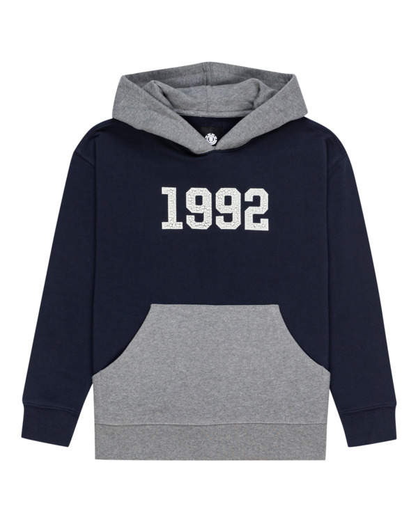 0 Sacha - Sweat à capuche pour Garçon 8-16 ans Gris C2HOB2ELP2 Element