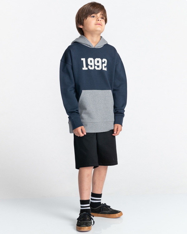 2 Sacha - Sweat à capuche pour Garçon 8-16 ans Gris C2HOB2ELP2 Element