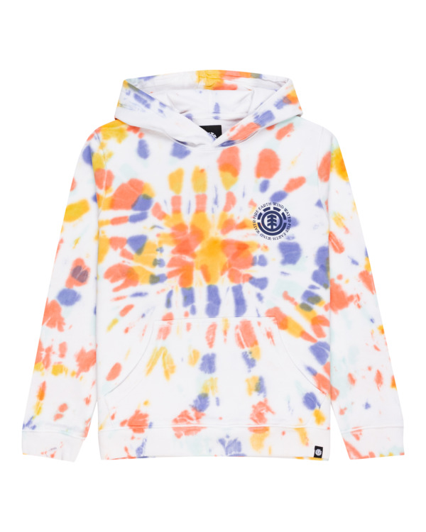 0 Seal Tie Dye - Hoodie for Boys 8-16 Orange C2HOB8ELP2 Element