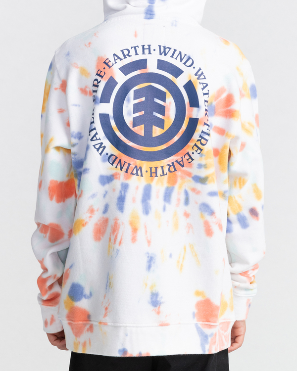 4 Seal Tie Dye - Hoodie for Boys 8-16 Orange C2HOB8ELP2 Element