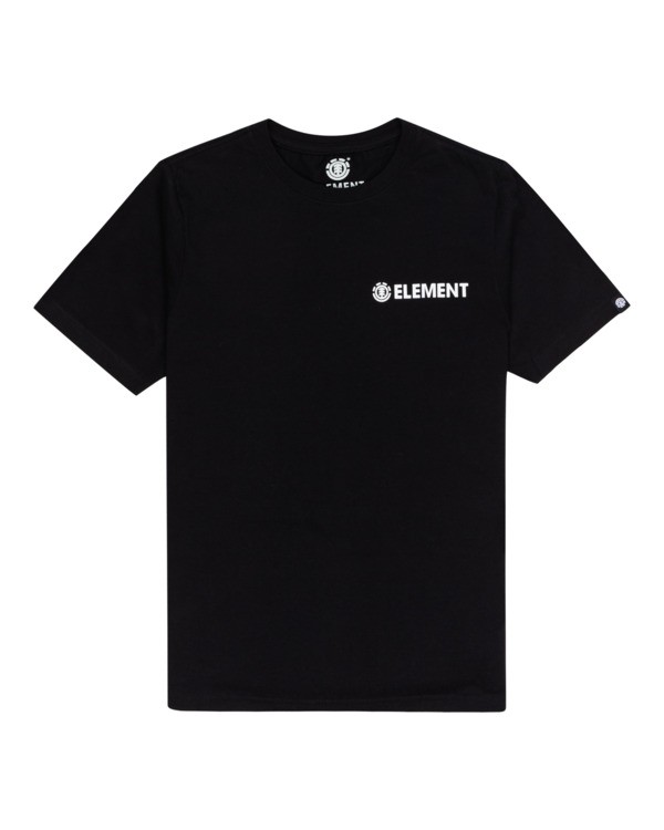 0 Blazin' Chest - Short Sleeve T-Shirt for Boys 8-16 Black C2SSE1ELP2 Element
