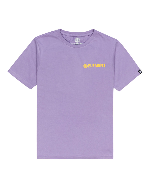 0 Blazin' Chest - Short Sleeve T-Shirt for Boys 8-16 Purple C2SSE1ELP2 Element