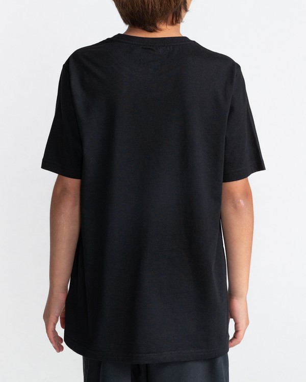 3 Blazin' Chest - Short Sleeve T-Shirt for Boys 8-16 Black C2SSE1ELP2 Element