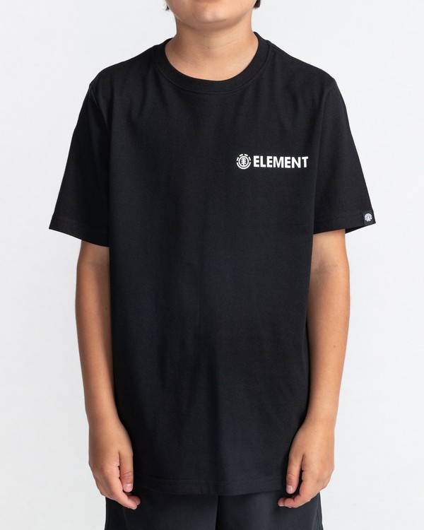 1 Blazin' Chest - Short Sleeve T-Shirt for Boys 8-16 Black C2SSE1ELP2 Element