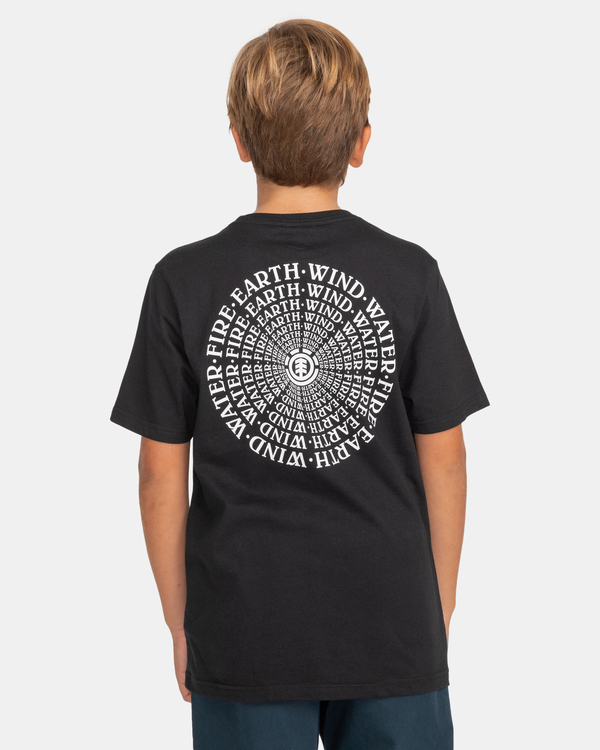 5 Delmar - T-Shirt für Jungen 8-16 Schwarz C2SSE5ELP2 Element