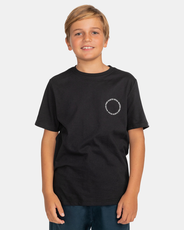 2 Delmar - T-Shirt für Jungen 8-16 Schwarz C2SSE5ELP2 Element