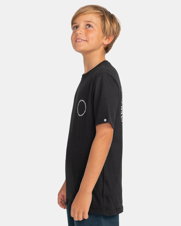 3 Delmar - T-Shirt für Jungen 8-16 Schwarz C2SSE5ELP2 Element