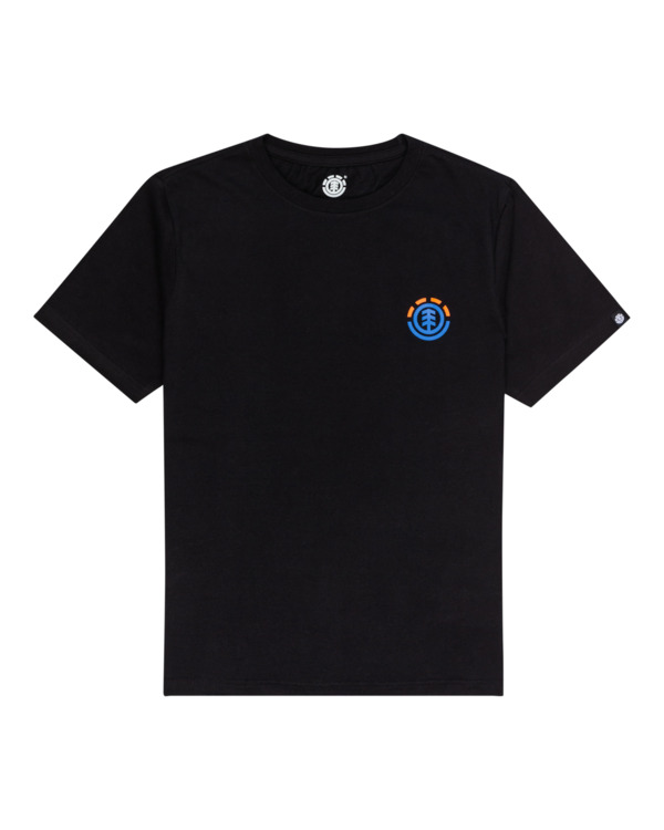 0 Kass - T-shirt manches courtes pour Garçon 8-16 ans Noir C2SSF3ELP2 Element