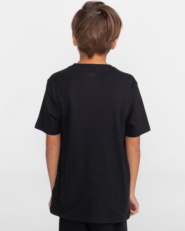 4 Bite - T-shirt manches courtes pour Garçon 8-16 ans Noir C2SSG1ELP2 Element