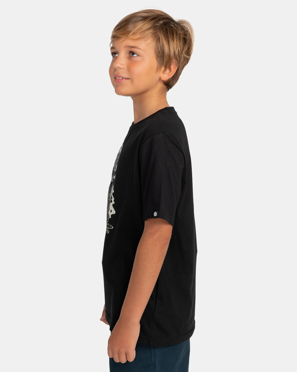 2 Black Cat - Short Sleeve T-Shirt for Boys 8-16  C2SSG2ELP2 Element