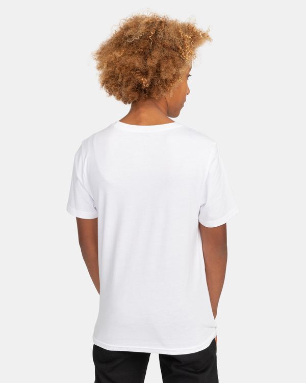 5 Black Cat - Short Sleeve T-Shirt for Boys 8-16 White C2SSG2ELP2 Element
