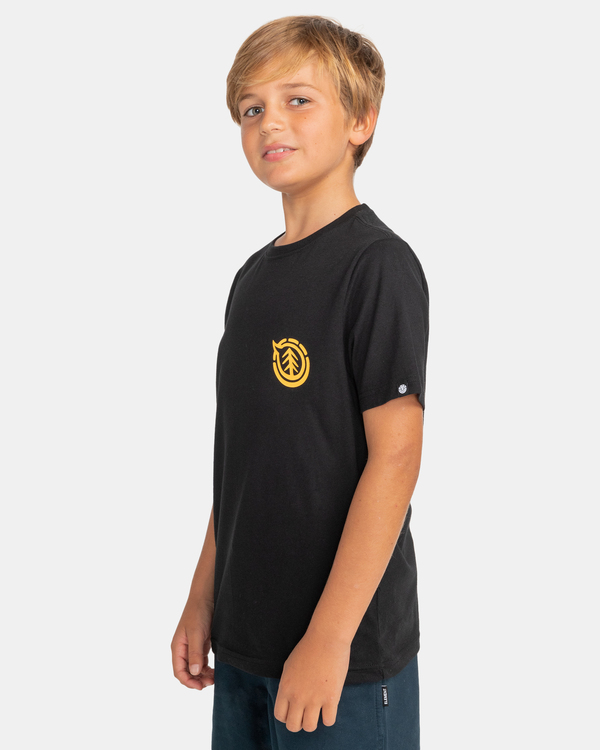 3 Dropin' - T-Shirt für Jungen 8-16 Schwarz C2SSG5ELP2 Element
