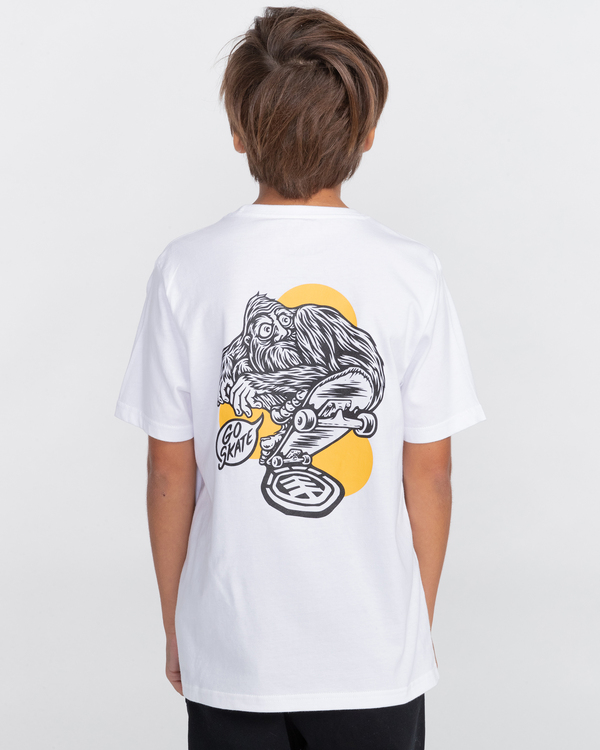 5 Dropin' - T-shirt manches courtes pour Garçon 8-16 ans Blanc C2SSG5ELP2 Element