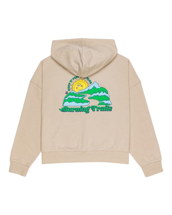 1 Burning Trails - Sweat à capuche pour Femme  C3HOB6ELP2 Element