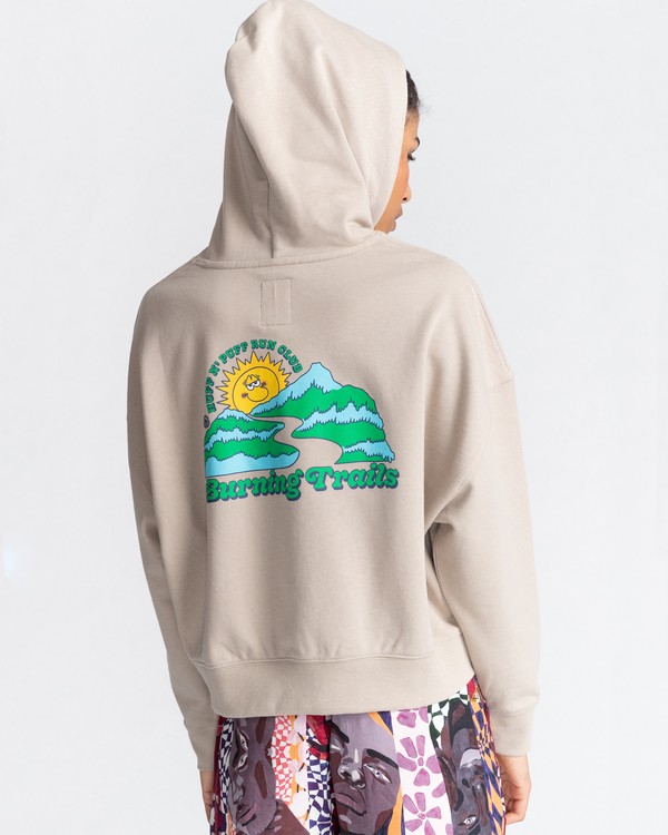 5 Burning Trails - Sweat à capuche pour Femme  C3HOB6ELP2 Element