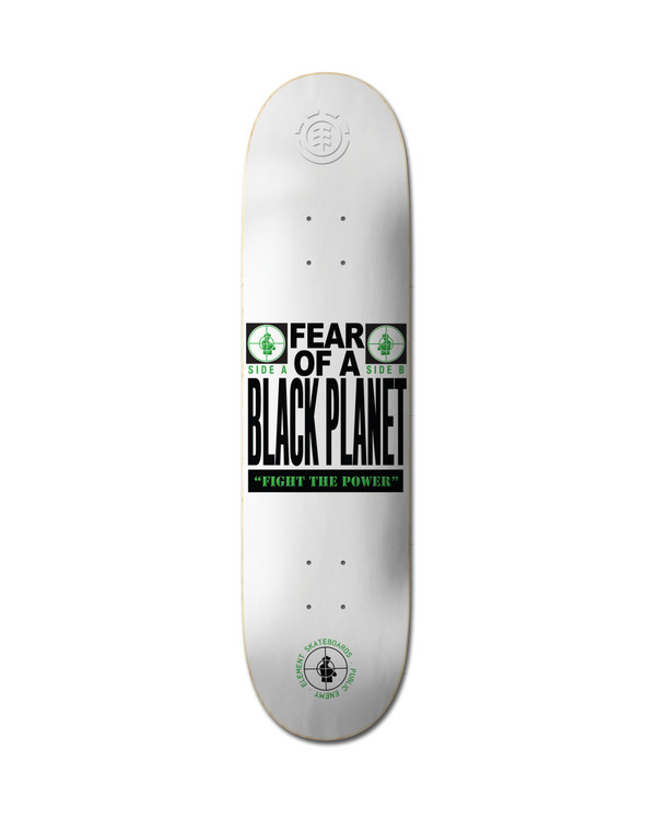 0 Public Enemy x Element Fear 8.5" - Skateboard-Deck Bunt C4DCA2ELP2 Element