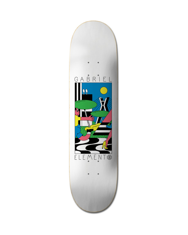 0 Landrein Gabriel - Deck de skateboard pour Homme Multi C4DCD6ELP2 Element