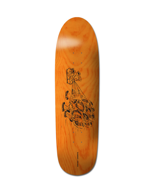 Planche Skateboard Vierge En érable – 43 Cm Double Tail – Pour Peinture Et Personnalisation
