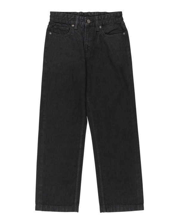 0 Relax 5 Denim Y - Denim Broek voor Jongens 8-16 Black ELBDP00105 Element