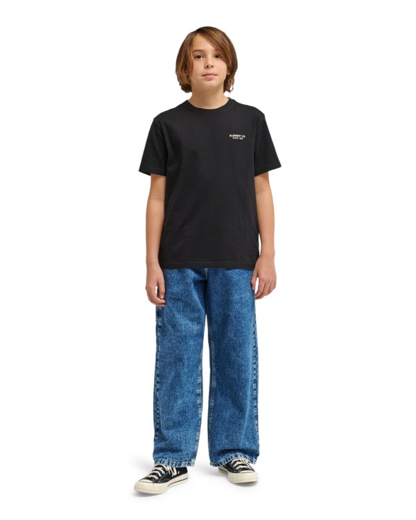 8 Big Carpenter Denim Y - Calças estilo carpinteiro para rapazes 8-16 Azul ELBDP00107 Element