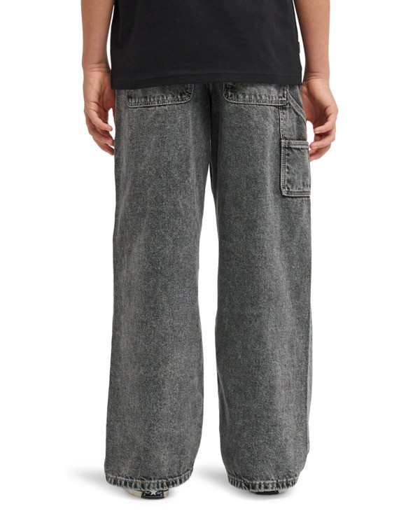 9 Big Carpenter Denim Y - Arbeitshose f&uuml;r Jungen 8-16 Grau ELBDP00107 Element