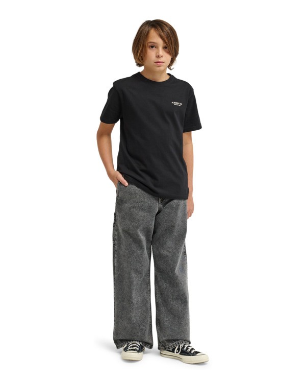 8 Big Carpenter Denim Y - Arbeitshose f&uuml;r Jungen 8-16 Grau ELBDP00107 Element