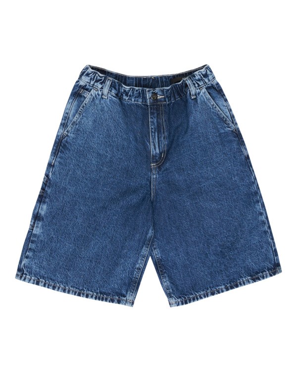 0 Big - Bermuda con taglio da lavoro da Ragazzo 8-16 Blue ELBDS03003 Element