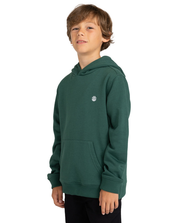 3 Cornell Classic - Sudadera con Capucha para Chicos 8-16 Verde ELBFT00113 Element